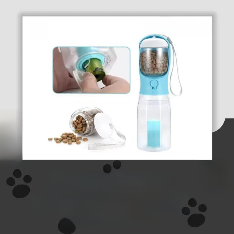 Portable Pet Drinking Cup, Foldable Outdoor Water Feeder