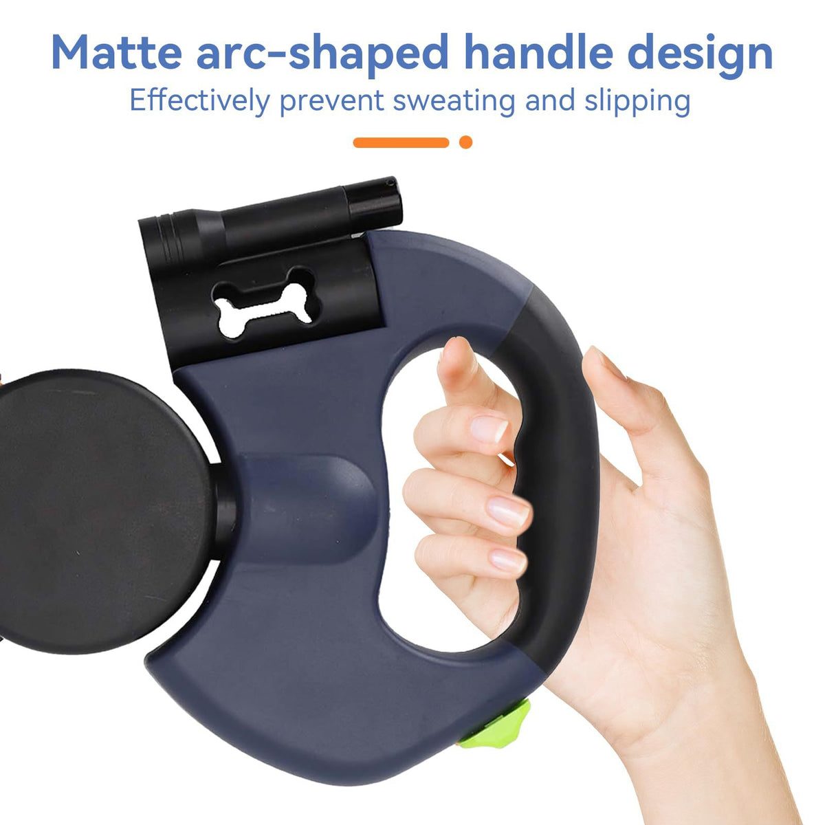 Two-headed dog leash
