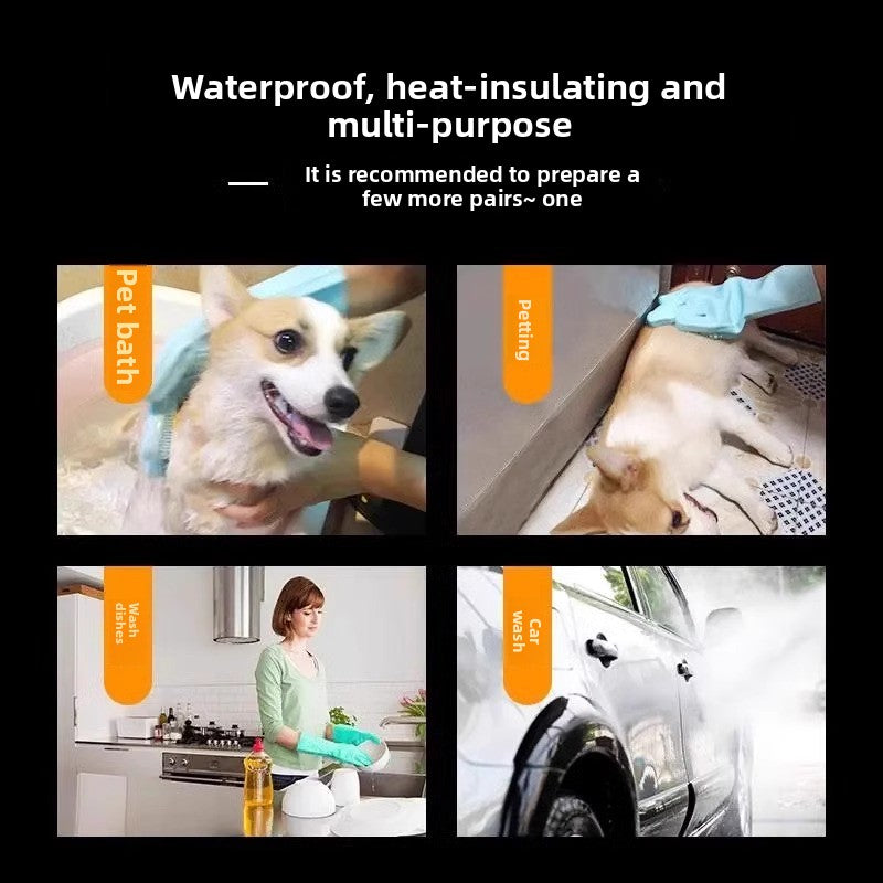 Pet Supplies Bath Gloves