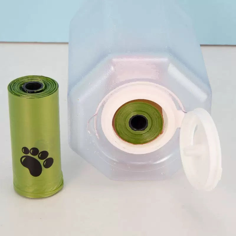 Portable Pet Drinking Cup, Foldable Outdoor Water Feeder