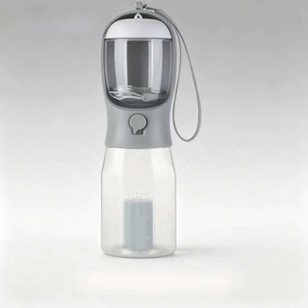 Portable Pet Drinking Cup, Foldable Outdoor Water Feeder