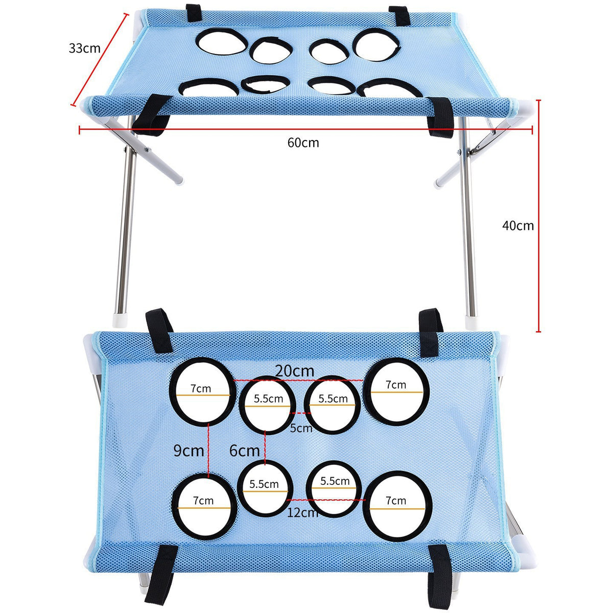 Detaching Pet Care Bed Shower Shelf