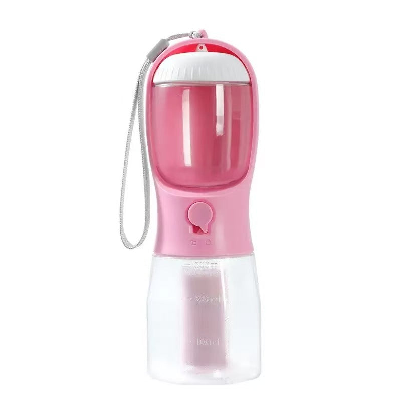 Portable Pet Drinking Cup, Foldable Outdoor Water Feeder